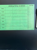 A5 Magnetic Weekly meal Planner - Coffee Lover