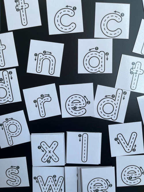 English Magnetic Word Building Set 50 Pieces - Supports KS1 Learning - Reading, Writing, Phonics and Spelling