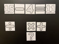 Maths Magnetic Sum set 50 Pieces - Supports KS1 Learning - Addition, Multiplication, Division, Subtraction