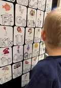 Wipe-Clean Alphabet Magnets 26 pieces | Early Writing Practice Ages 3+