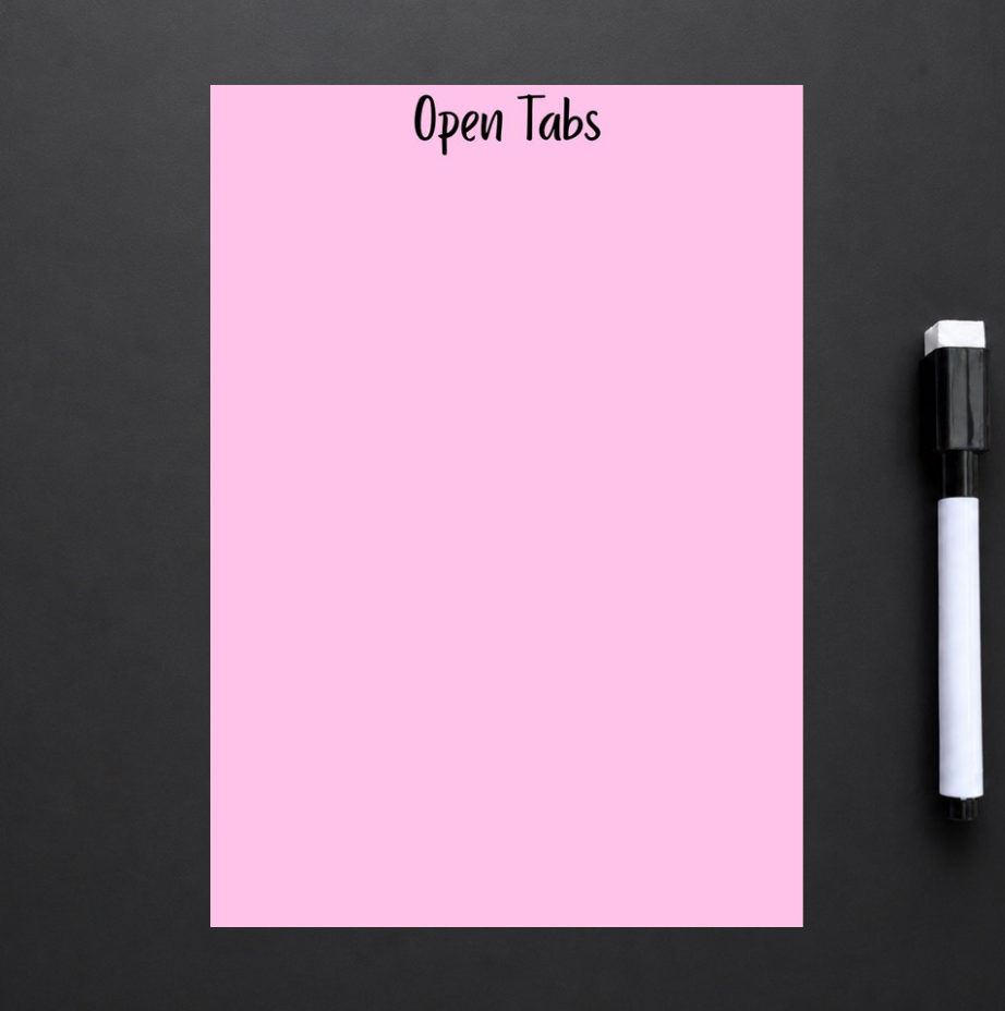 Reusable A5 Magnetic Board - Assorted Designs