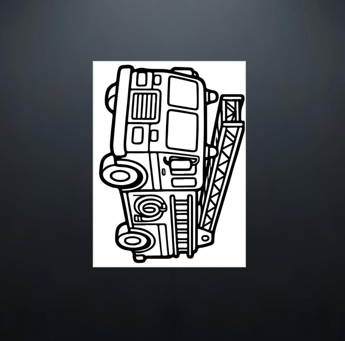 Wipe Clean Colouring Magnet