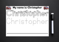 Personalised Magnetic Name Writing Board