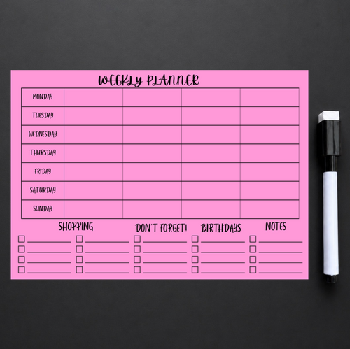 A5 Magnetic Weekly Planner