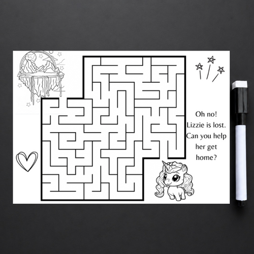 A5 Magnetic Wipe Clean Activity Packs - Assorted designs